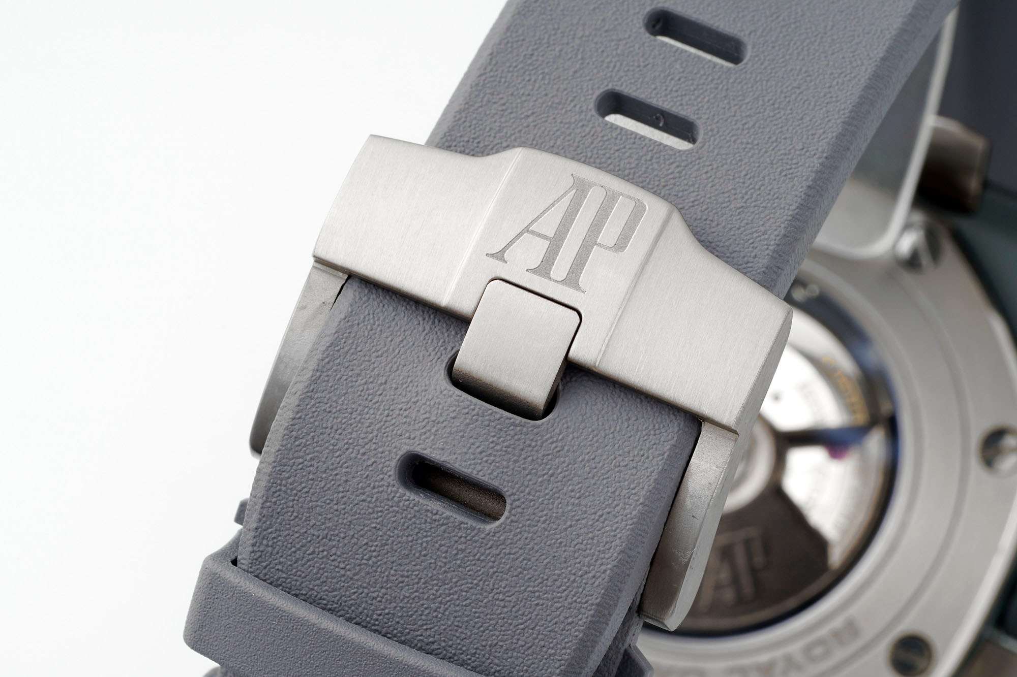 Audemars Piguet Ceramic Chronograph 44mm Sports Watch Rubber Strap