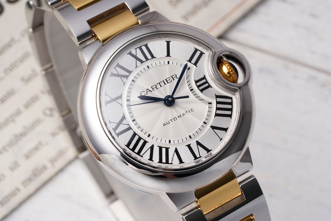 Cartier Ballon Bleu AF Upgraded 33mm Women Automatic Wristwatch