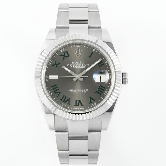 Rolex EWE Factory Datejust 41mm Men Watch, 3235 Automatic Movement, 904L Steel