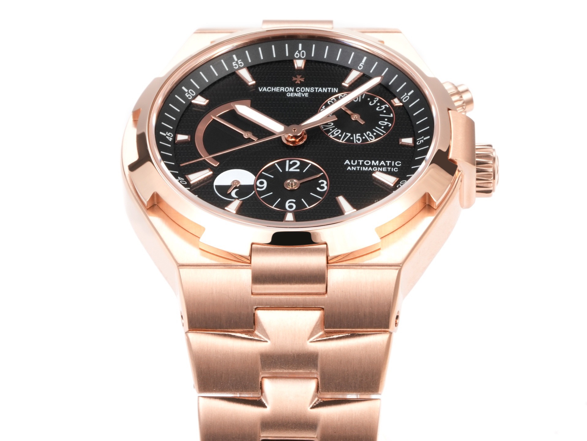 Vacheron Constantin Overseas RW4 Multifunctional Mechanical Watch, 42mm Stainless Steel Casual Business Gentleman Wristwatch