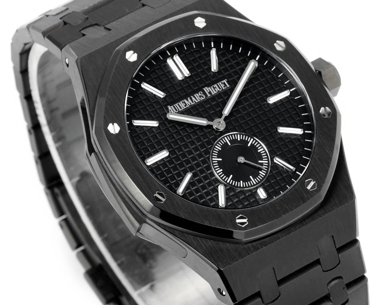 Audemars Piguet Royal Oak 26591IP Men Automatic Watch, Steel Bracelet, Multi Color Dial