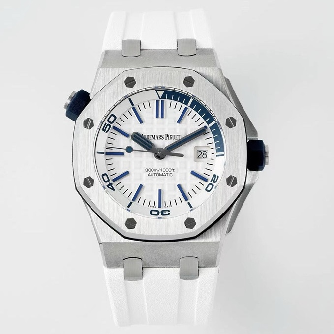 Audemars Piguet Royal Oak Offshore Diver 15710 Steel Watch | IPF Factory Cal.3120 Integrated Movement