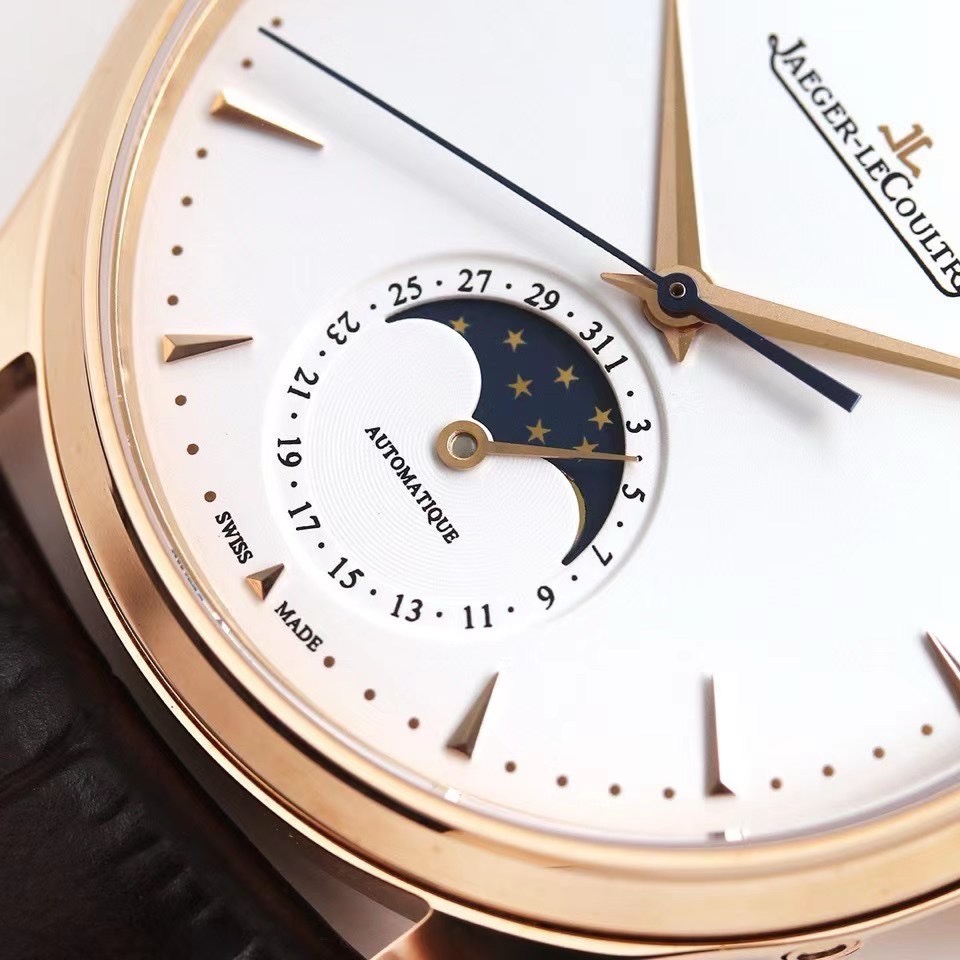 Jaeger-LeCoultre Master Ultra Thin Moon Automatic Watch, Multiple Dial & Case Color Options