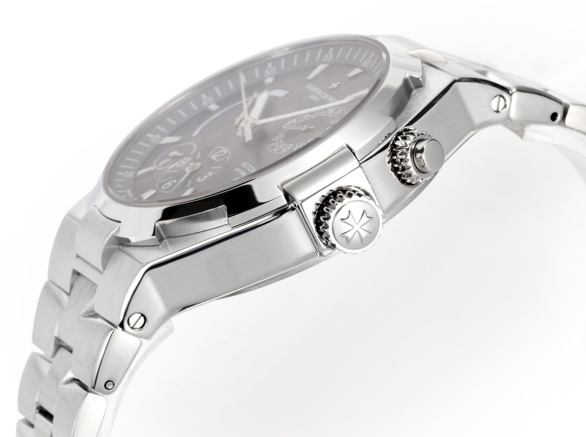 Vacheron Constantin Overseas RW4 Multifunctional Mechanical Watch, 42mm Stainless Steel Casual Business Gentleman Wristwatch