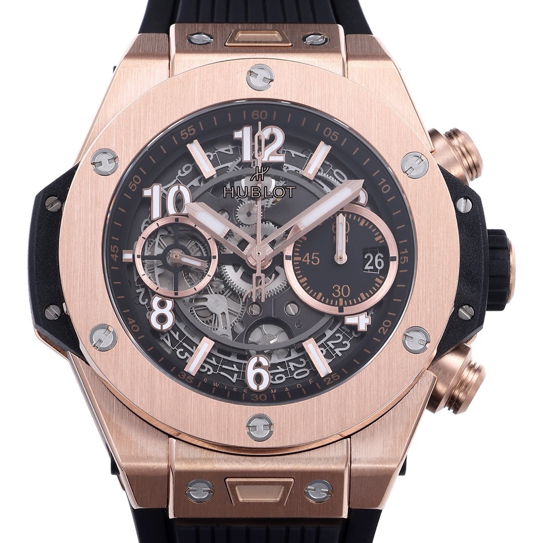 Hublot Big Bang Automatic Chronograph Watch 42mm Titanium Rubber Strap