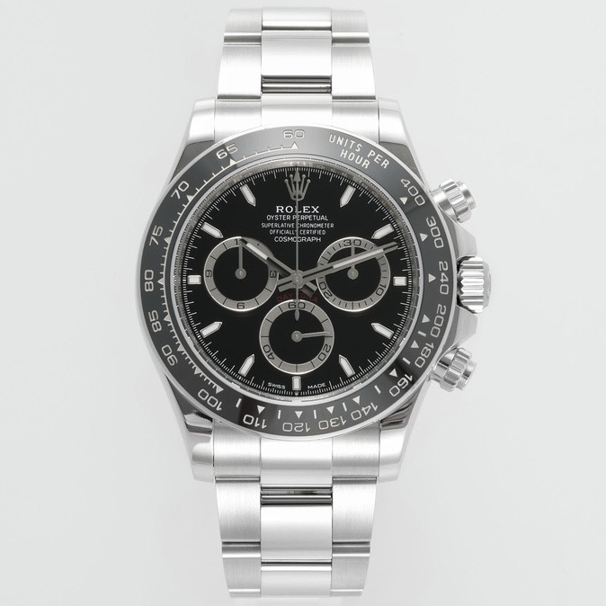 Rolex Cosmograph Daytona Watch 904L Oyster Steel 4131 Automatic Movement 40mm