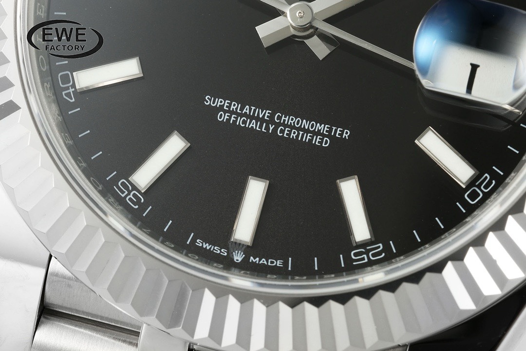 Rolex EWE Factory Datejust 41mm Men Watch, 3235 Automatic Movement, 904L Steel