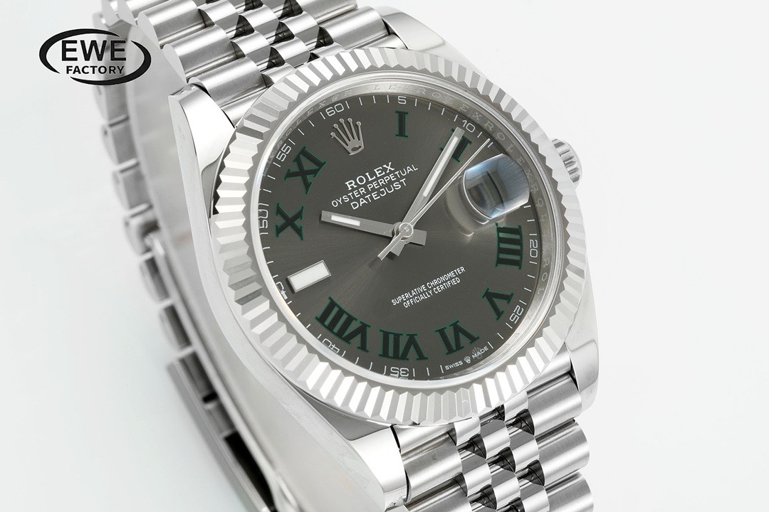 Rolex EWE Factory Datejust 41mm Men Watch, 3235 Automatic Movement, 904L Steel