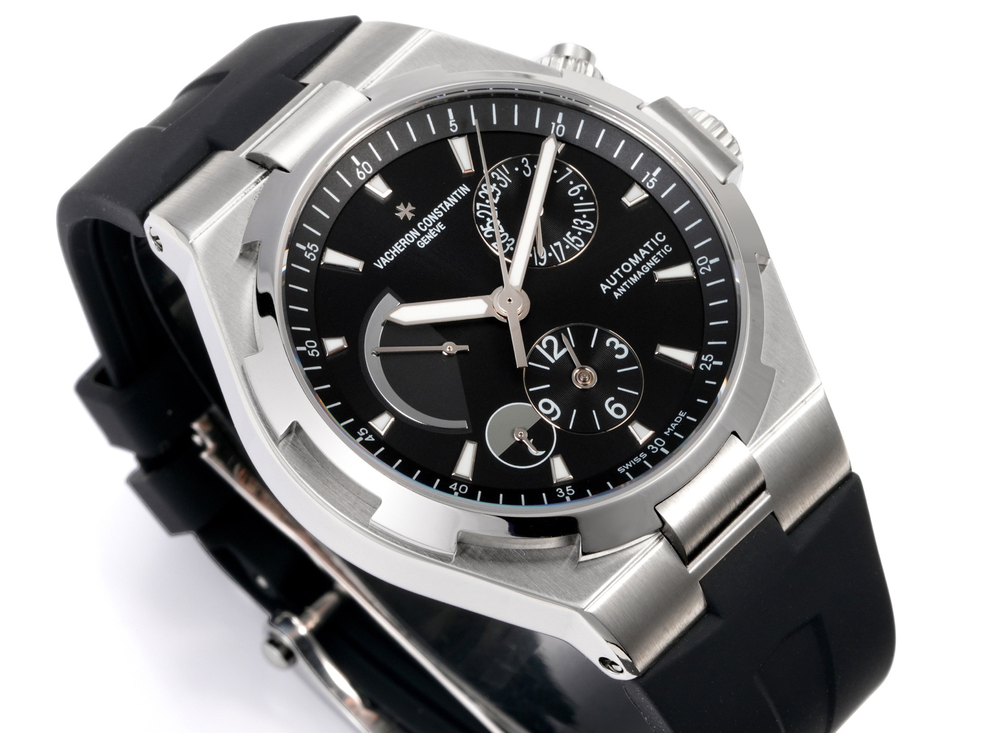 Vacheron Constantin Overseas RW4 Multifunctional Mechanical Watch, 42mm Stainless Steel Casual Business Gentleman Wristwatch