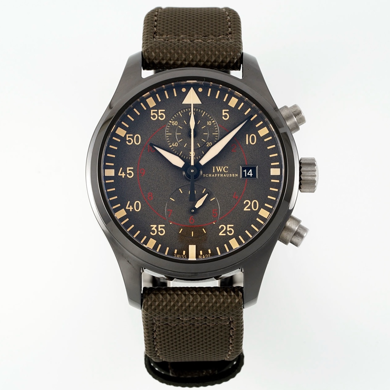IWC Da Vinci Chronograph Watch 42mm | Modified Cal.89361 Integrated Movement Full Working Functions
