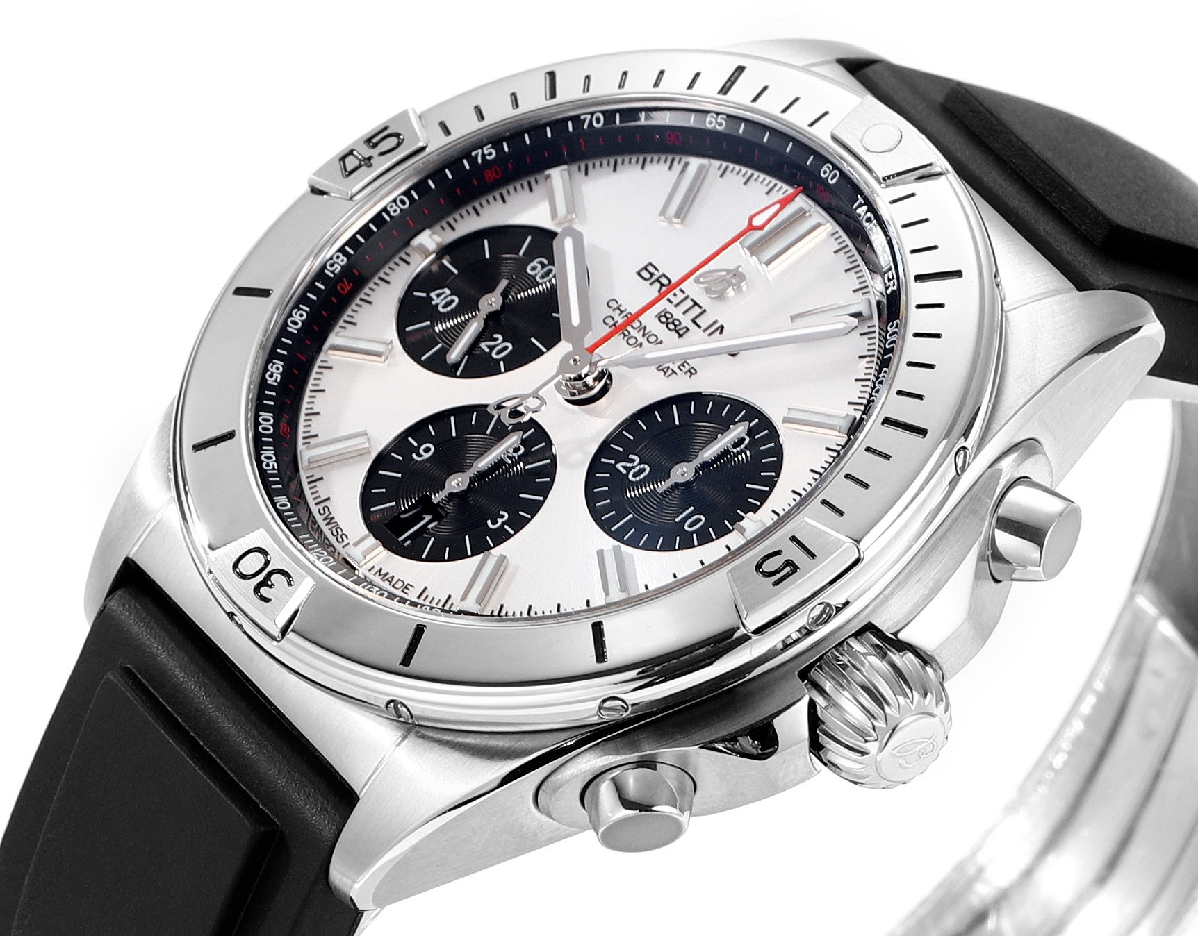 Breitling Chronomat Automatic Watch | BLS New Release 42mm Tricolor Arrows Pilot Watch