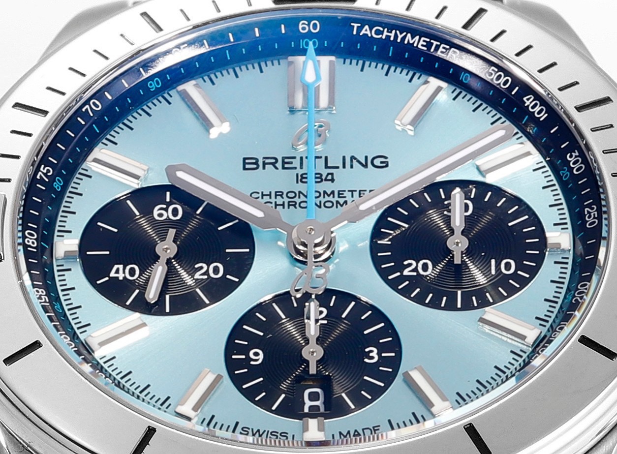 Breitling Chronomat Automatic Watch | BLS New Release 42mm Tricolor Arrows Pilot Watch