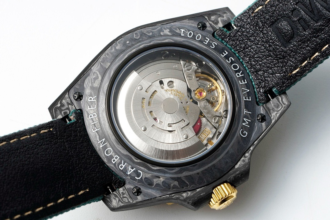 Rolex GMT-Master II Carbon Watch | Cal.3186 Automatic Movement, Forged Carbon Case