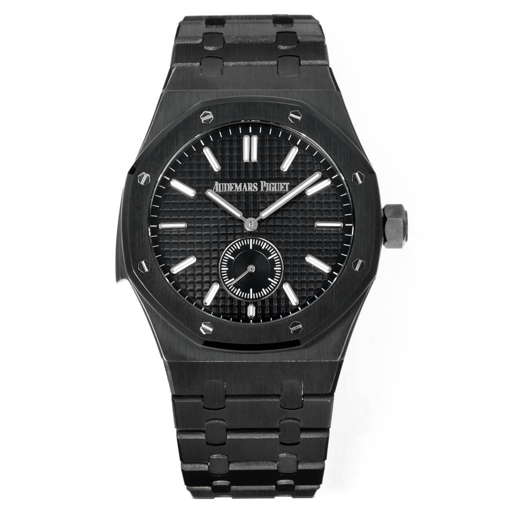 Audemars Piguet Royal Oak 26591IP Men Automatic Watch, Steel Bracelet, Multi Color Dial