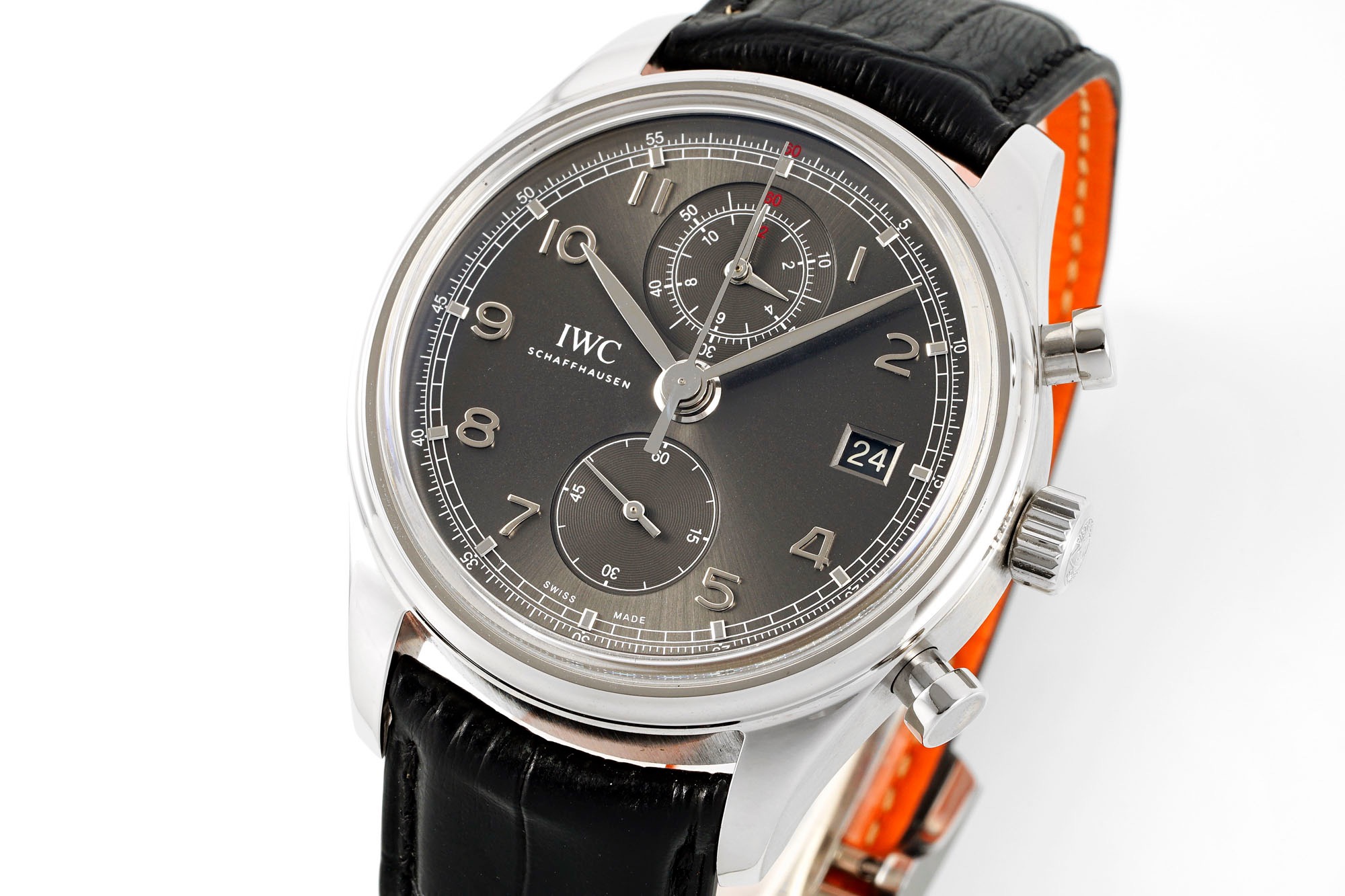 IWC Da Vinci Chronograph Watch 42mm | Modified Cal.89361 Integrated Movement Full Working Functions
