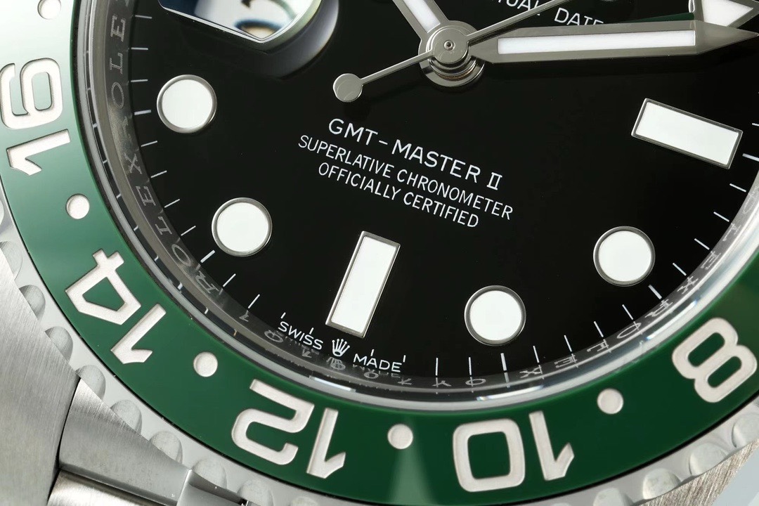 Rolex GMT Travel Watch 904L Steel Cal.3285 Movement