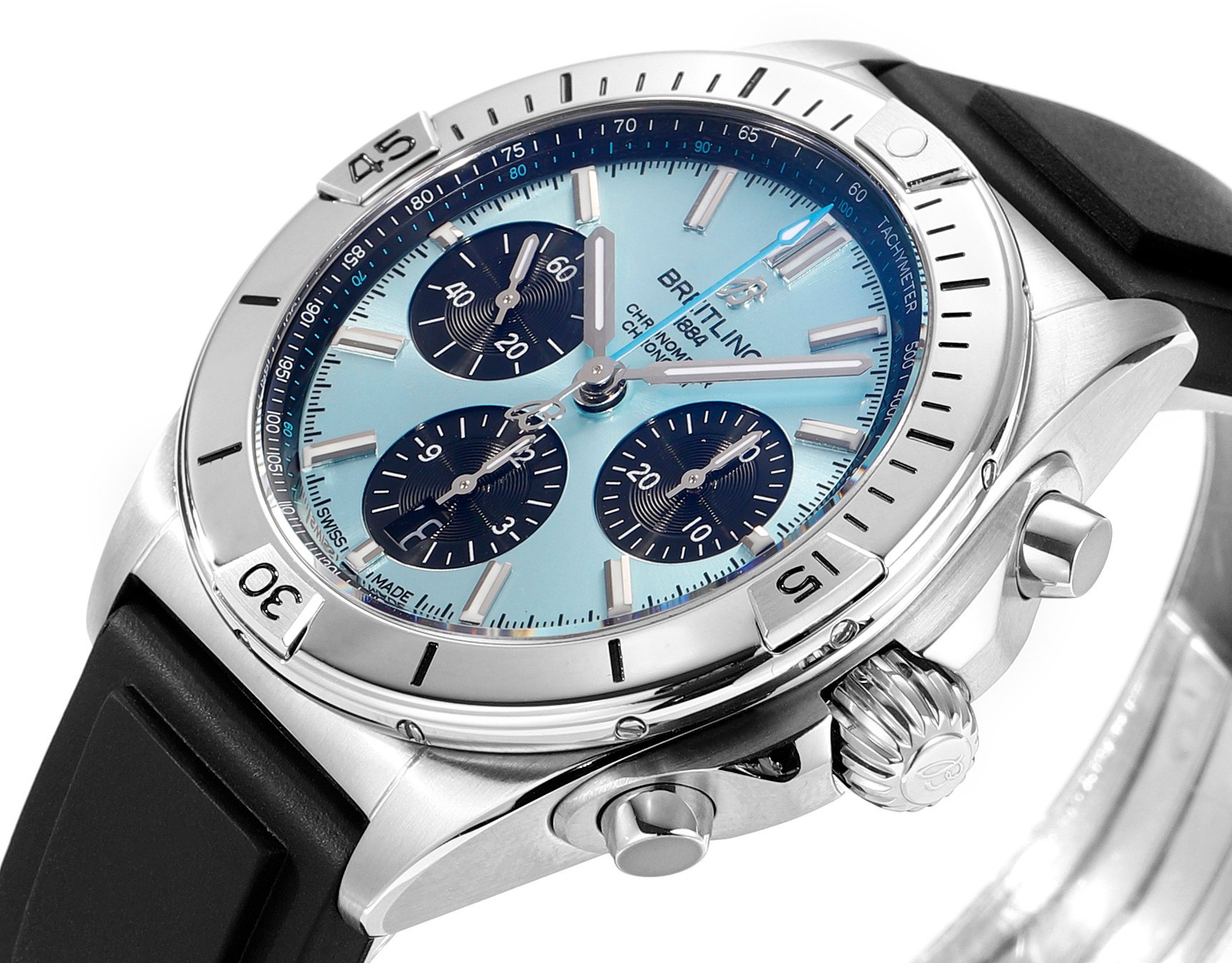 Breitling Chronomat Automatic Watch | BLS New Release 42mm Tricolor Arrows Pilot Watch