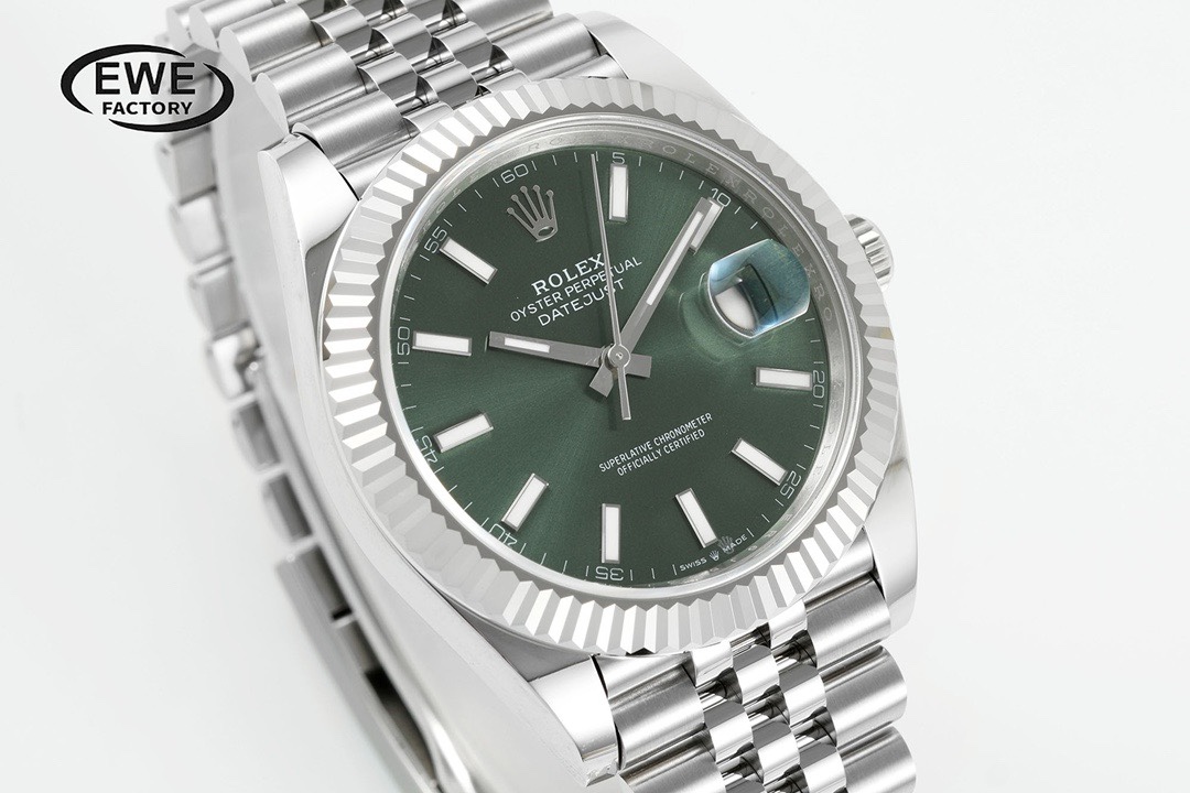 Rolex EWE Factory Datejust 41mm Men Watch, 3235 Automatic Movement, 904L Steel