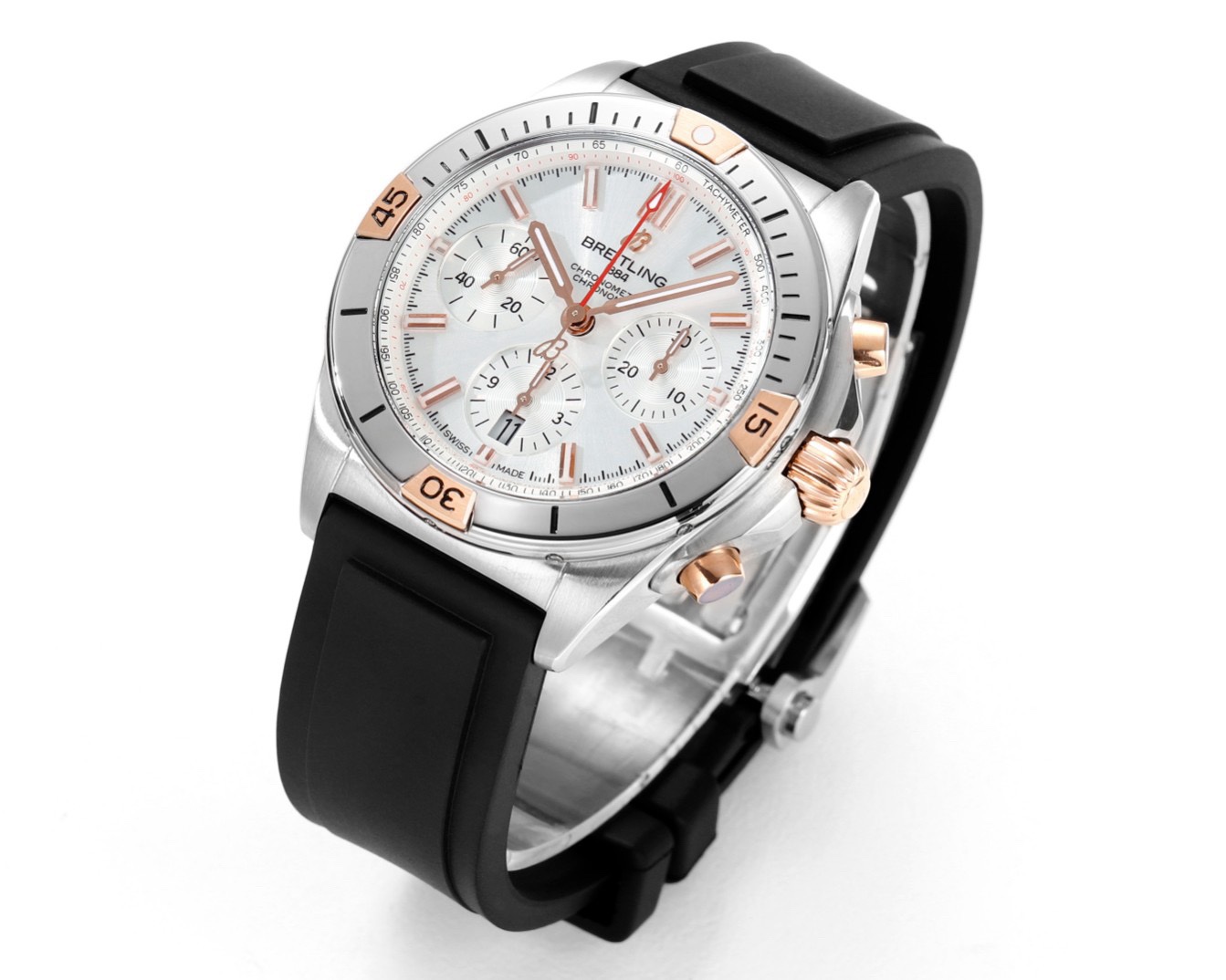 Breitling Chronomat Automatic Watch | BLS New Release 42mm Tricolor Arrows Pilot Watch