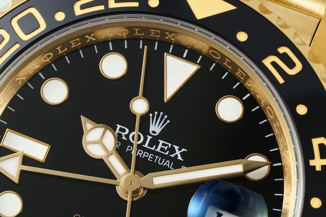 Rolex GMT Travel Watch 904L Steel Cal.3285 Movement