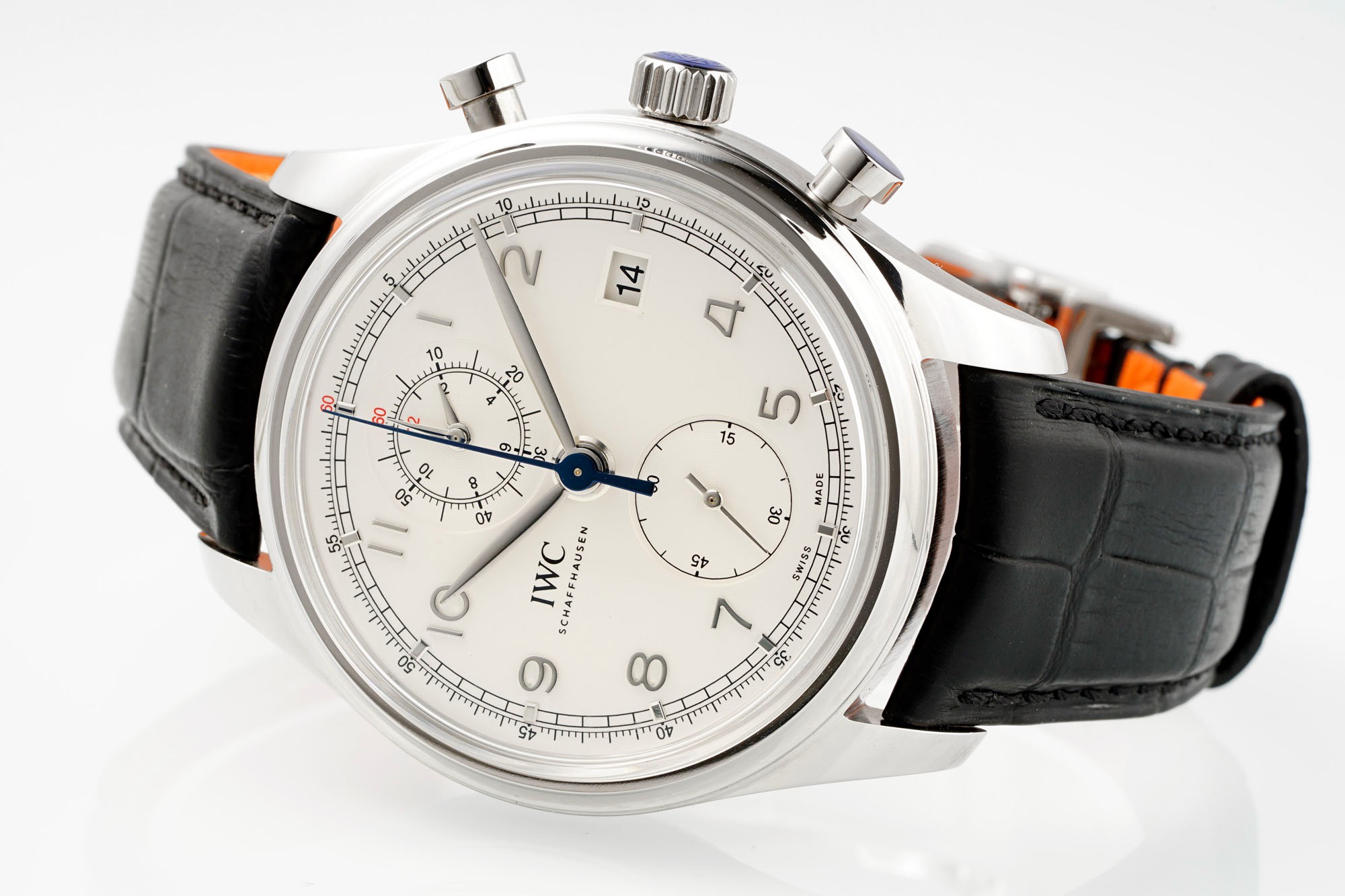 IWC Da Vinci Chronograph Watch 42mm | Modified Cal.89361 Integrated Movement Full Working Functions
