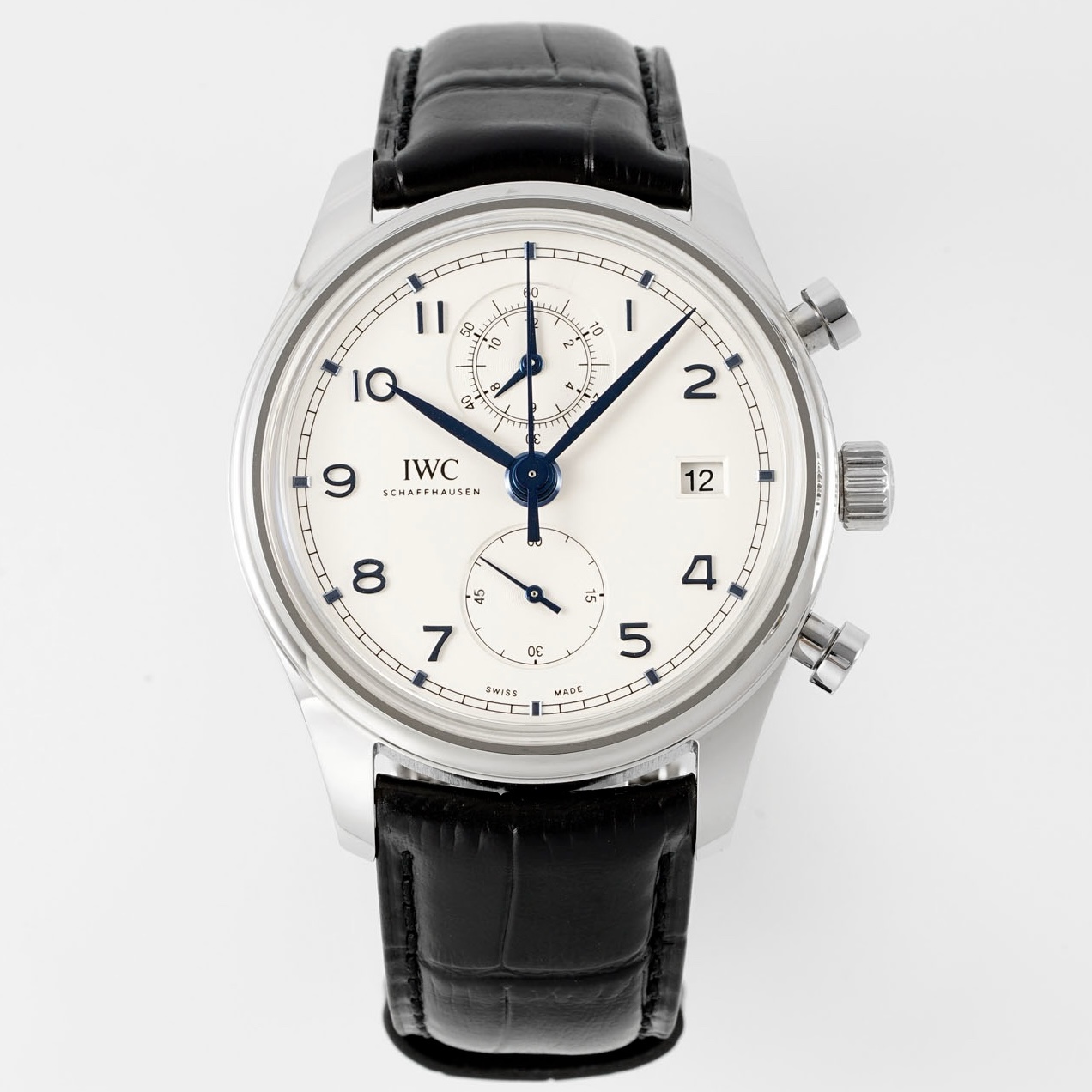 IWC Da Vinci Chronograph Watch 42mm | Modified Cal.89361 Integrated Movement Full Working Functions
