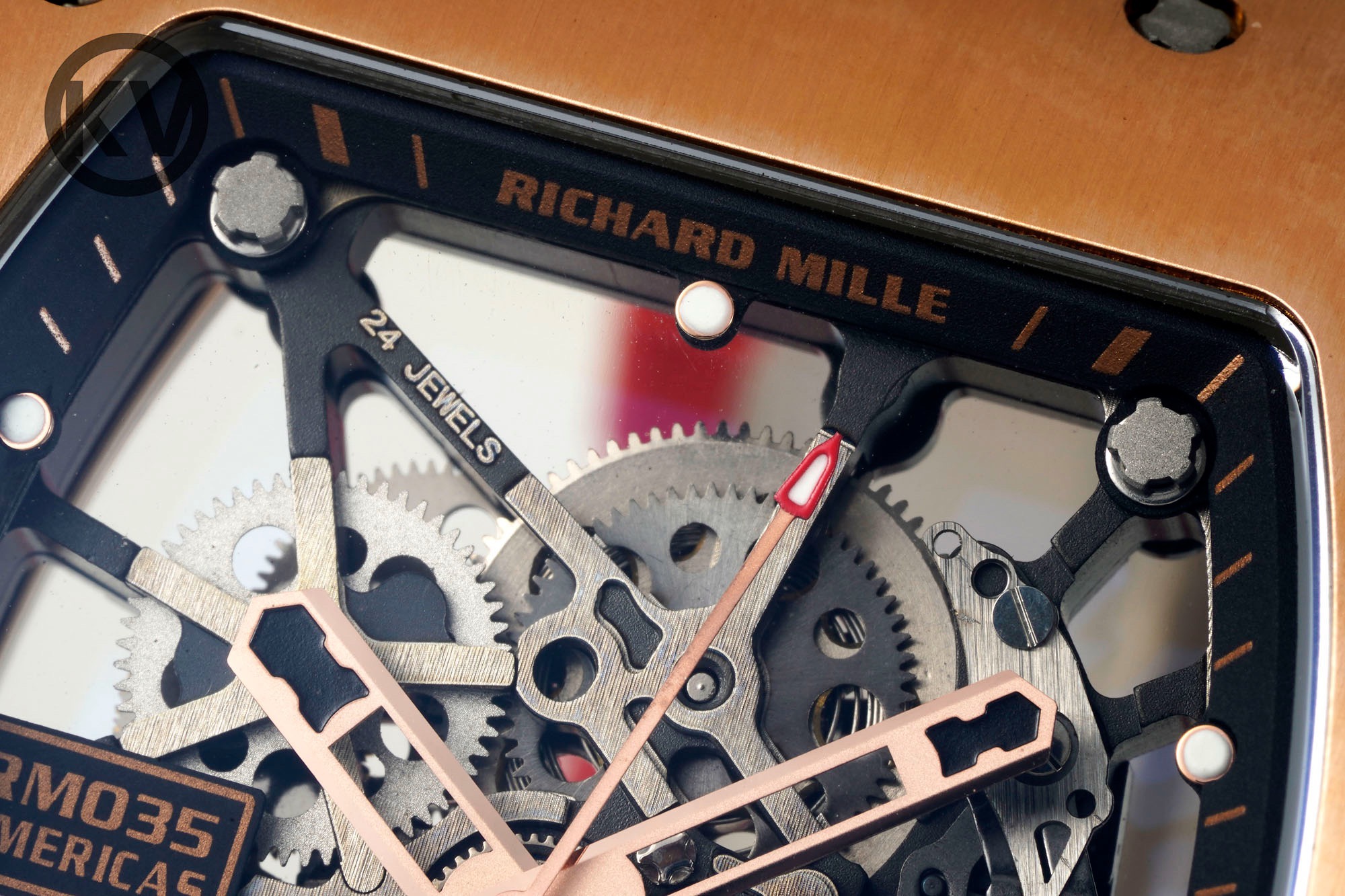Richard Mille RM035 Americas Hollow Tonneau Mechanical Watch Magnesium Alloy Rubber Strap Multi Colors
