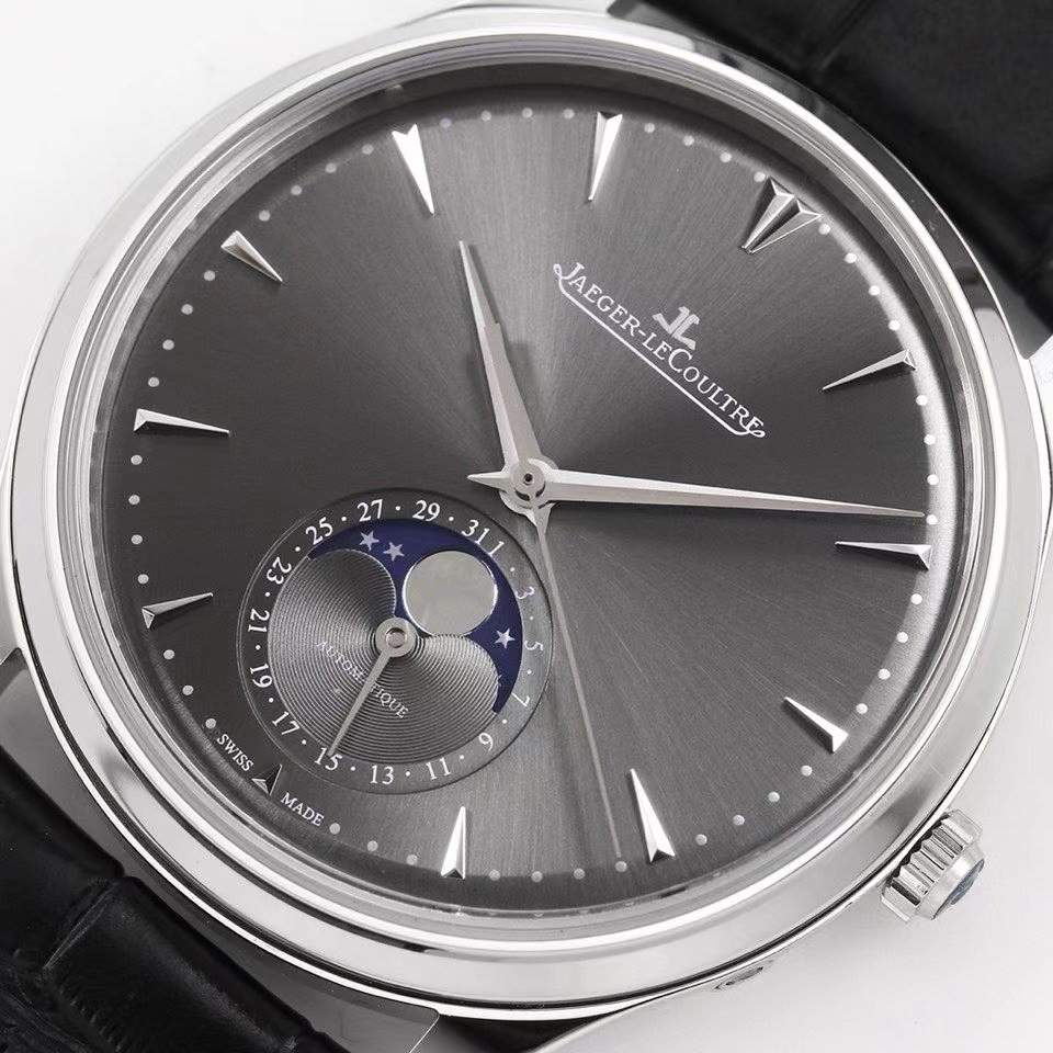 Jaeger-LeCoultre Master Ultra Thin Moon Automatic Watch, Multiple Dial & Case Color Options