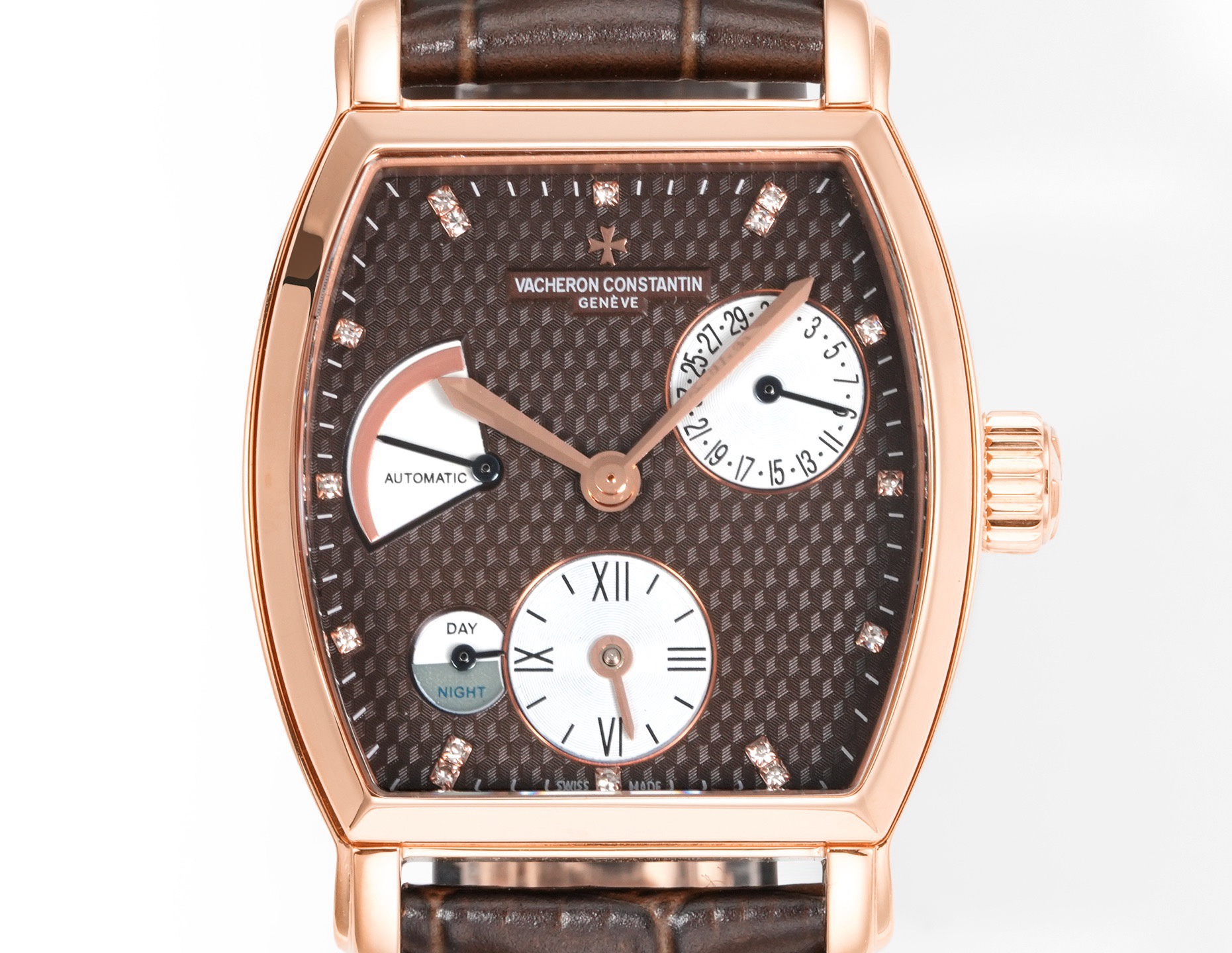 Vacheron Constantin Malte Super Clone Watch | Cal.1222 Movement, Dual Time, Power Reserve, 60M Waterproof
