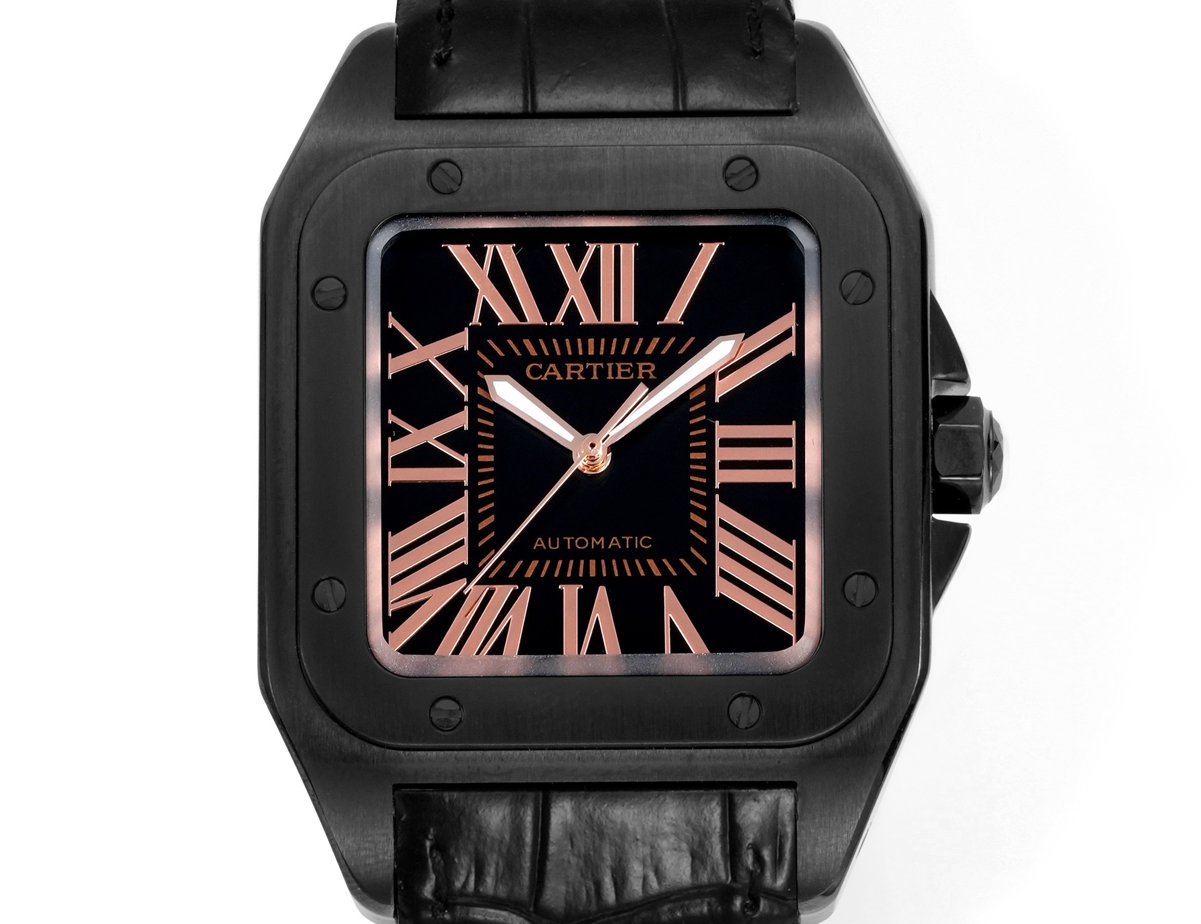 Cartier Santos 100th Anniversary Ladies Automatic Watch, 35.6mm