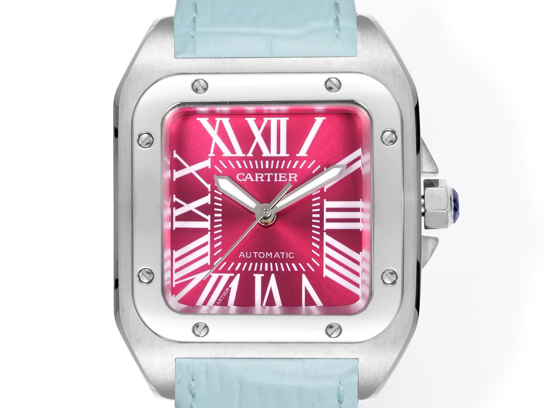 Cartier Santos 100th Anniversary Ladies Automatic Watch, 35.6mm