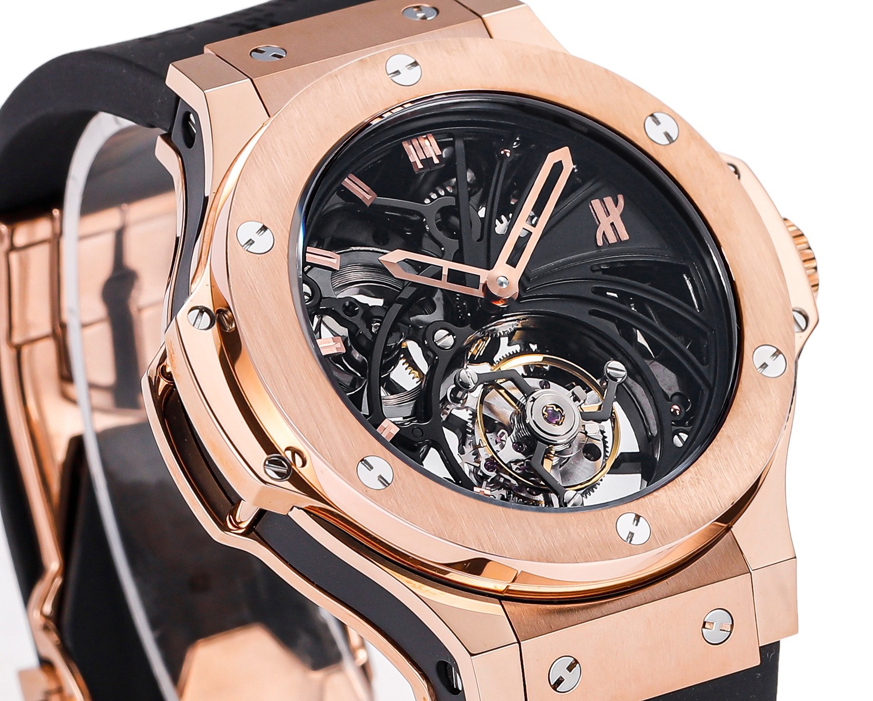 Hublot Big Bang V4 Upgraded True Tourbillon Watch 1:1 Super Clone