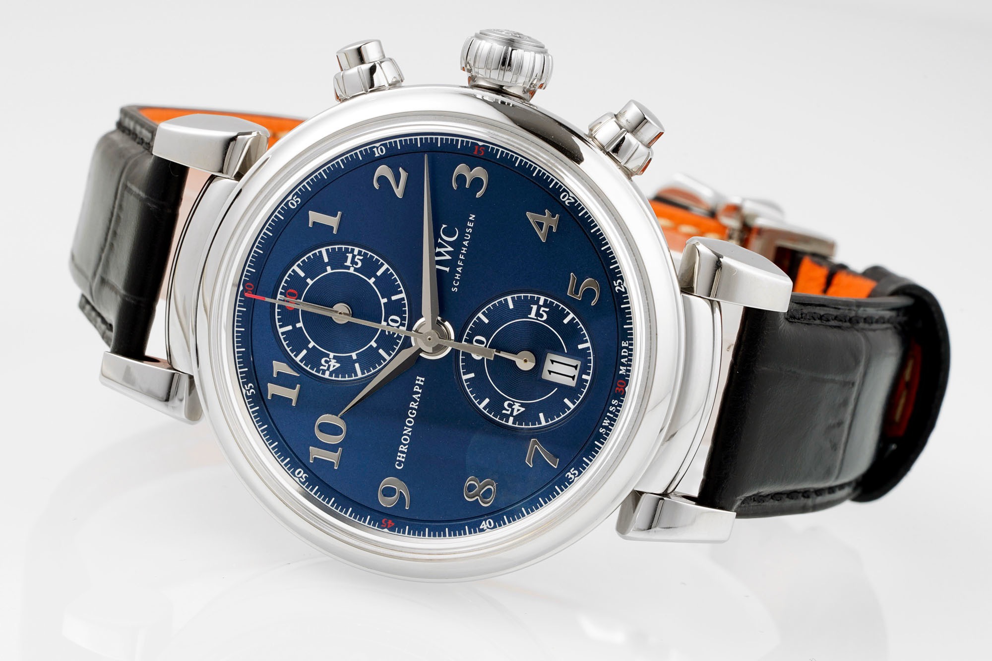 IWC Da Vinci Chronograph Watch 42mm | Modified Cal.89361 Integrated Movement Full Working Functions
