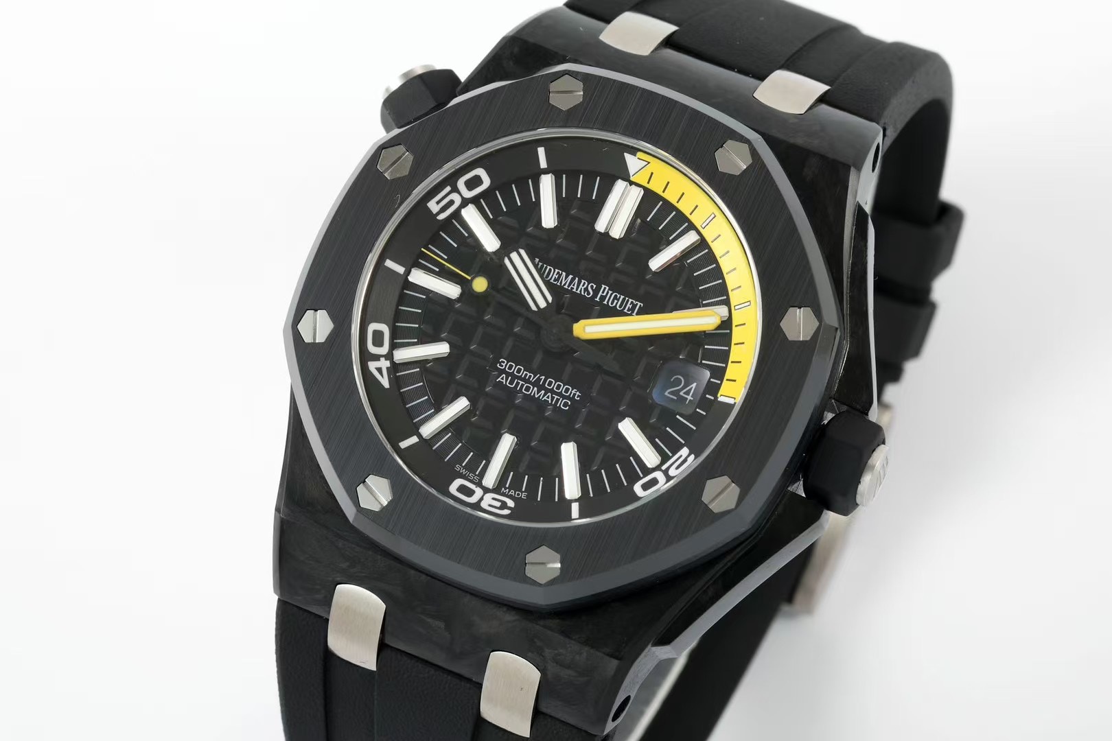 Audemars Piguet Royal Oak Offshore APS Factory 15706CE Black Ceramic Automatic Dive Watch