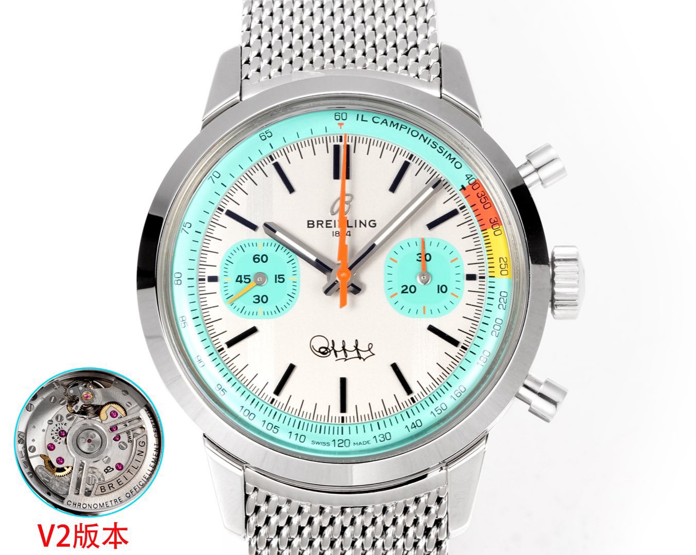 Breitling Top Time 41mm B01 Movement Racing Watch