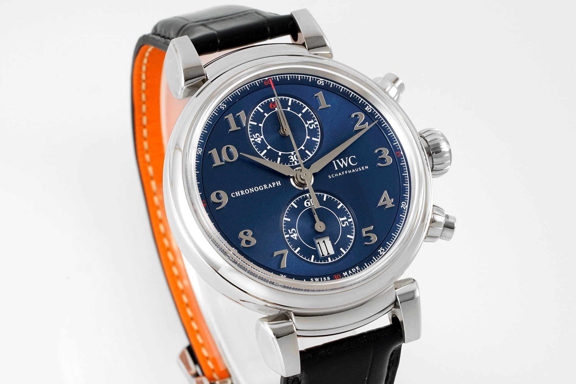 IWC Da Vinci Chronograph Watch 42mm | Modified Cal.89361 Integrated Movement Full Working Functions
