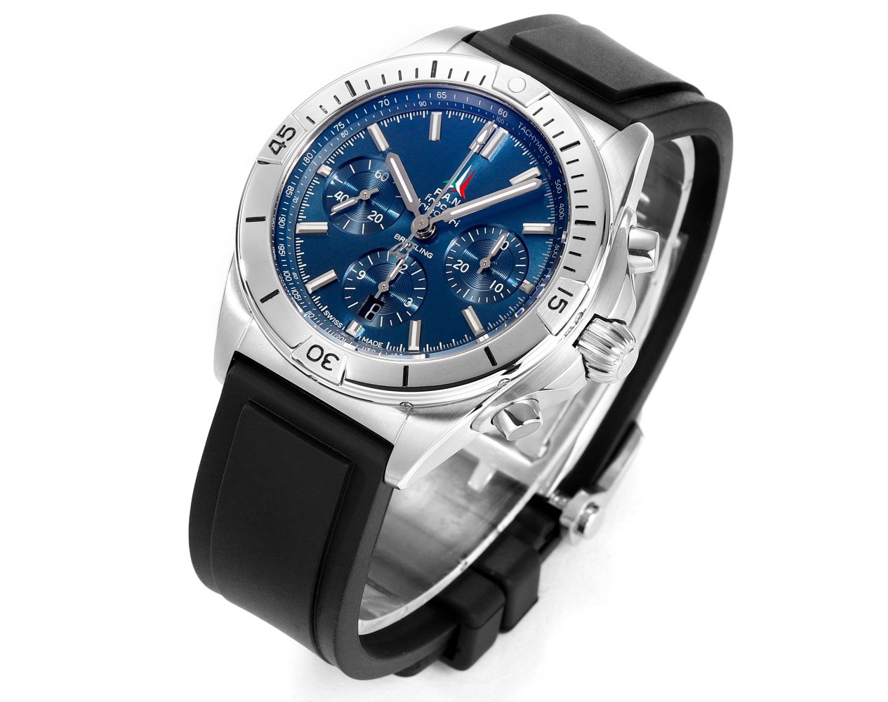 Breitling Chronomat Automatic Watch | BLS New Release 42mm Tricolor Arrows Pilot Watch