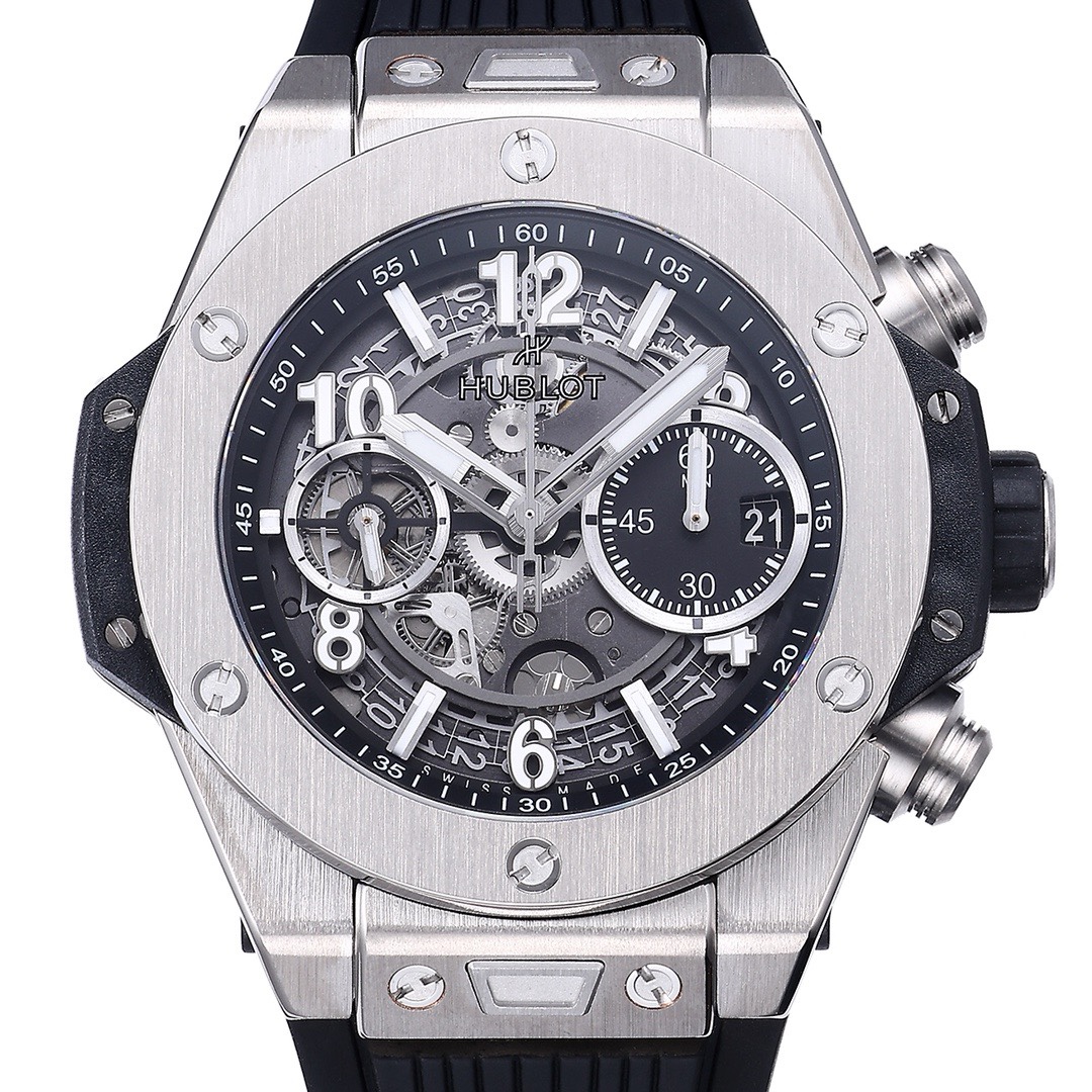 Hublot Big Bang Automatic Chronograph Watch 42mm Titanium Rubber Strap