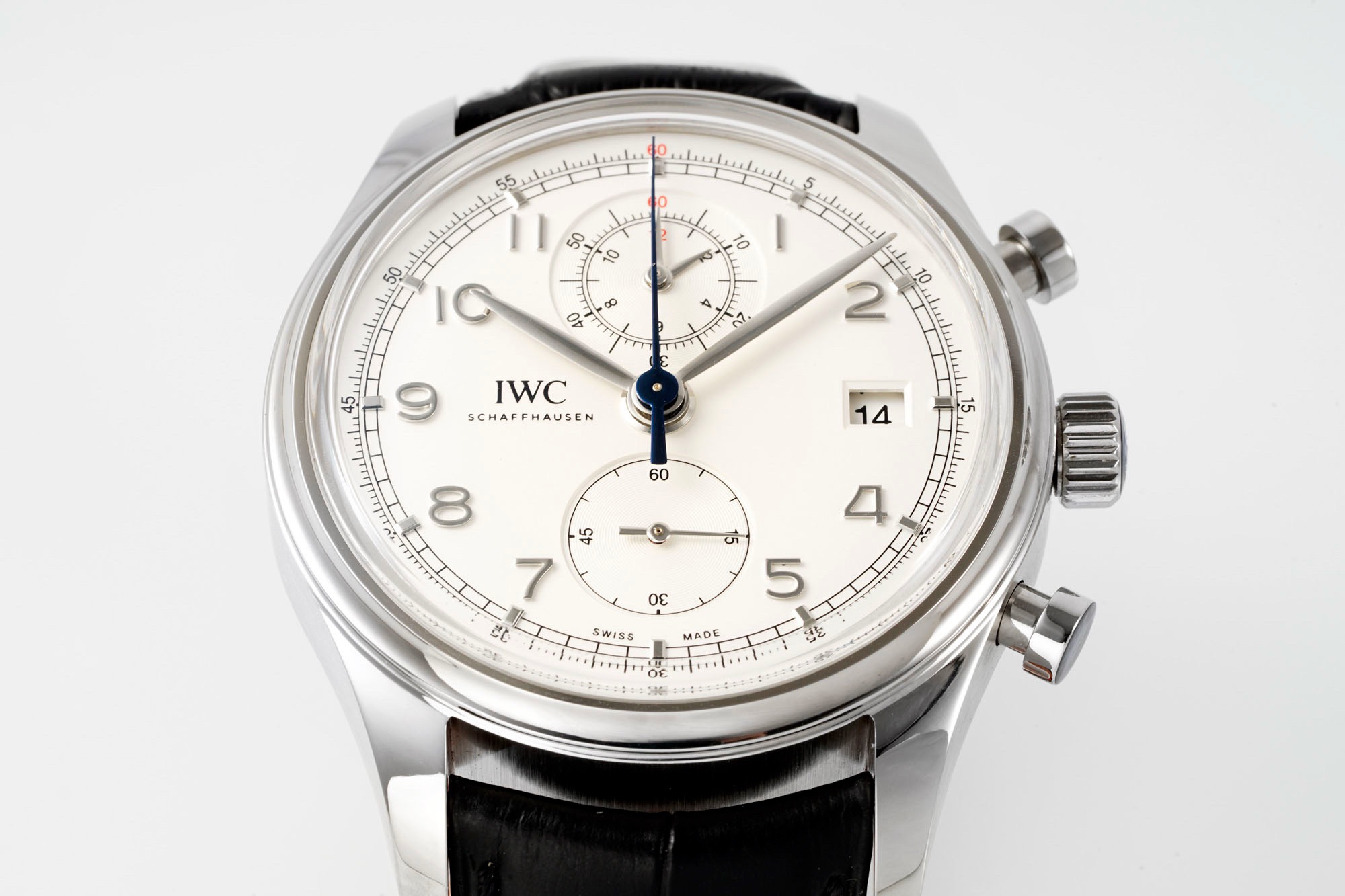 IWC Da Vinci Chronograph Watch 42mm | Modified Cal.89361 Integrated Movement Full Working Functions
