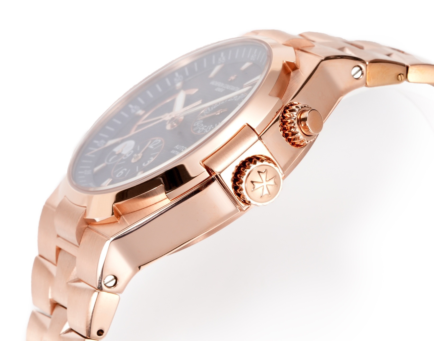 Vacheron Constantin Overseas RW4 Multifunctional Mechanical Watch, 42mm Stainless Steel Casual Business Gentleman Wristwatch