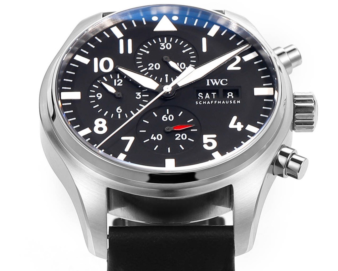 IWC Portuguese Chronograph Watch, New Men's Wristwatch for Business & Daily Wear