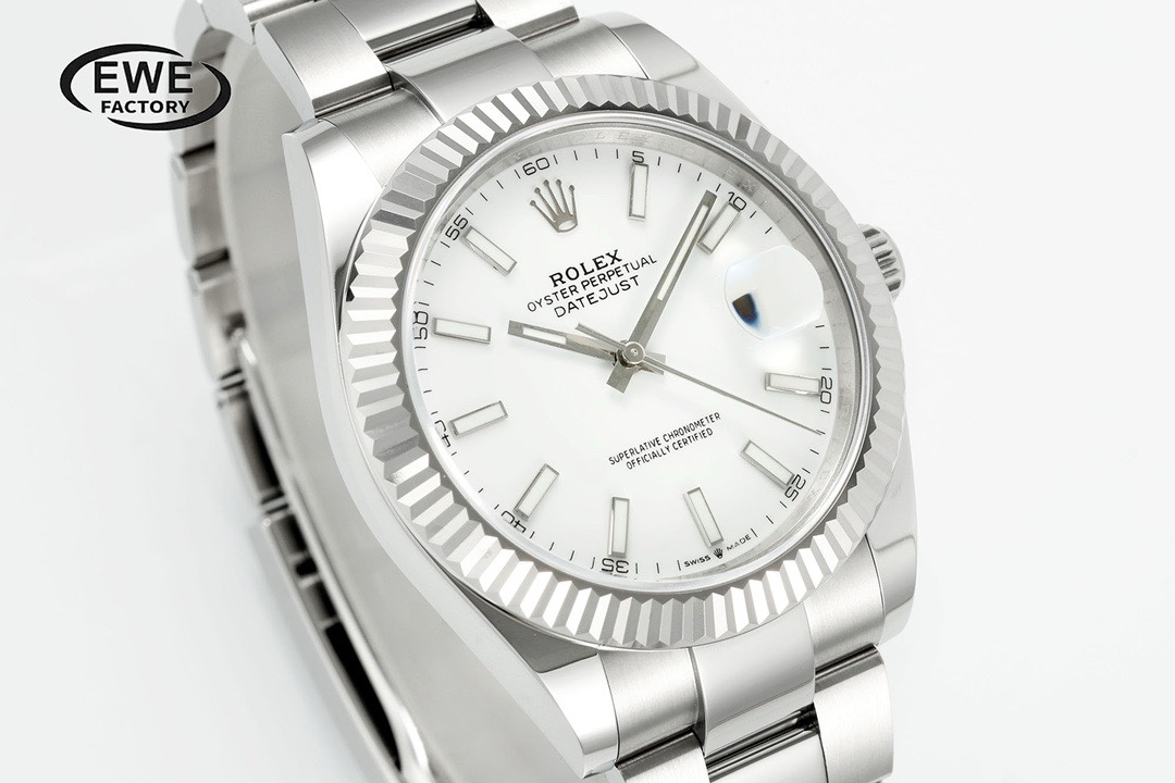Rolex EWE Factory Datejust 41mm Men Watch, 3235 Automatic Movement, 904L Steel