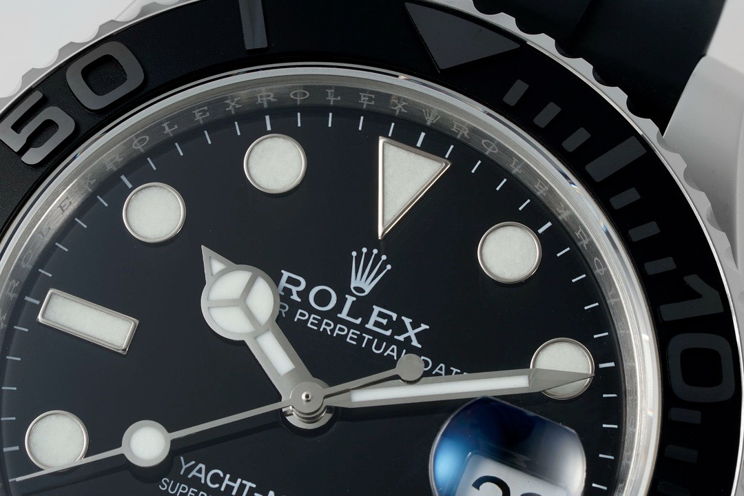 Rolex EWE Factory Yacht Master 42 Automatic Watch Custom 3235 Movement Rubber Strap
