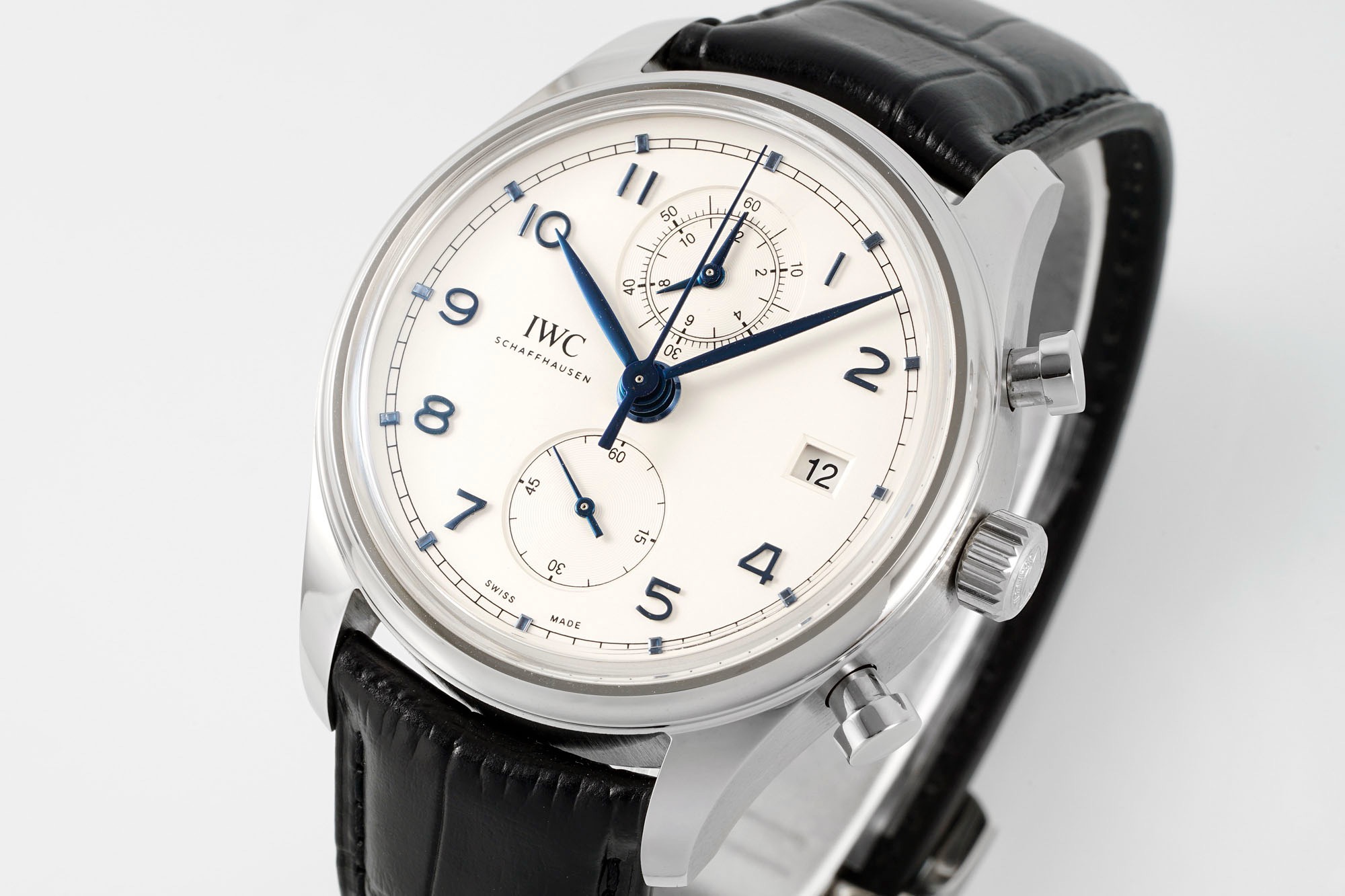 IWC Da Vinci Chronograph Watch 42mm | Modified Cal.89361 Integrated Movement Full Working Functions
