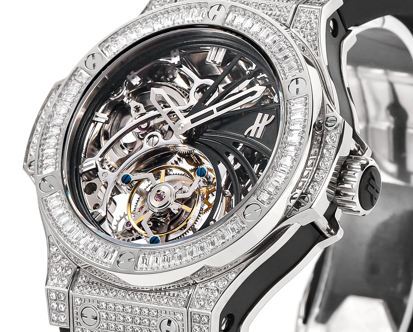 Hublot Big Bang V4 Upgraded True Tourbillon Watch 1:1 Super Clone
