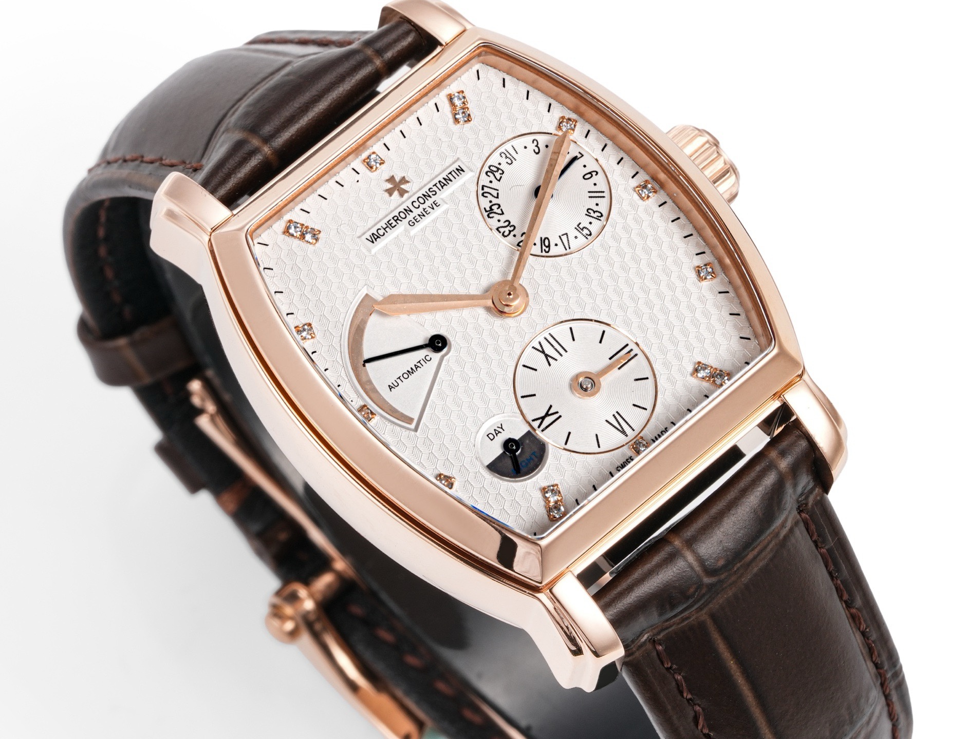 Vacheron Constantin Malte Super Clone Watch | Cal.1222 Movement, Dual Time, Power Reserve, 60M Waterproof