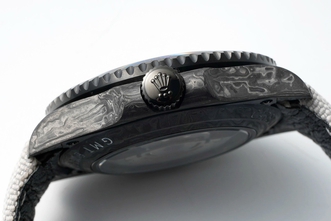 Rolex GMT-Master II Carbon Watch | Cal.3186 Automatic Movement, Forged Carbon Case