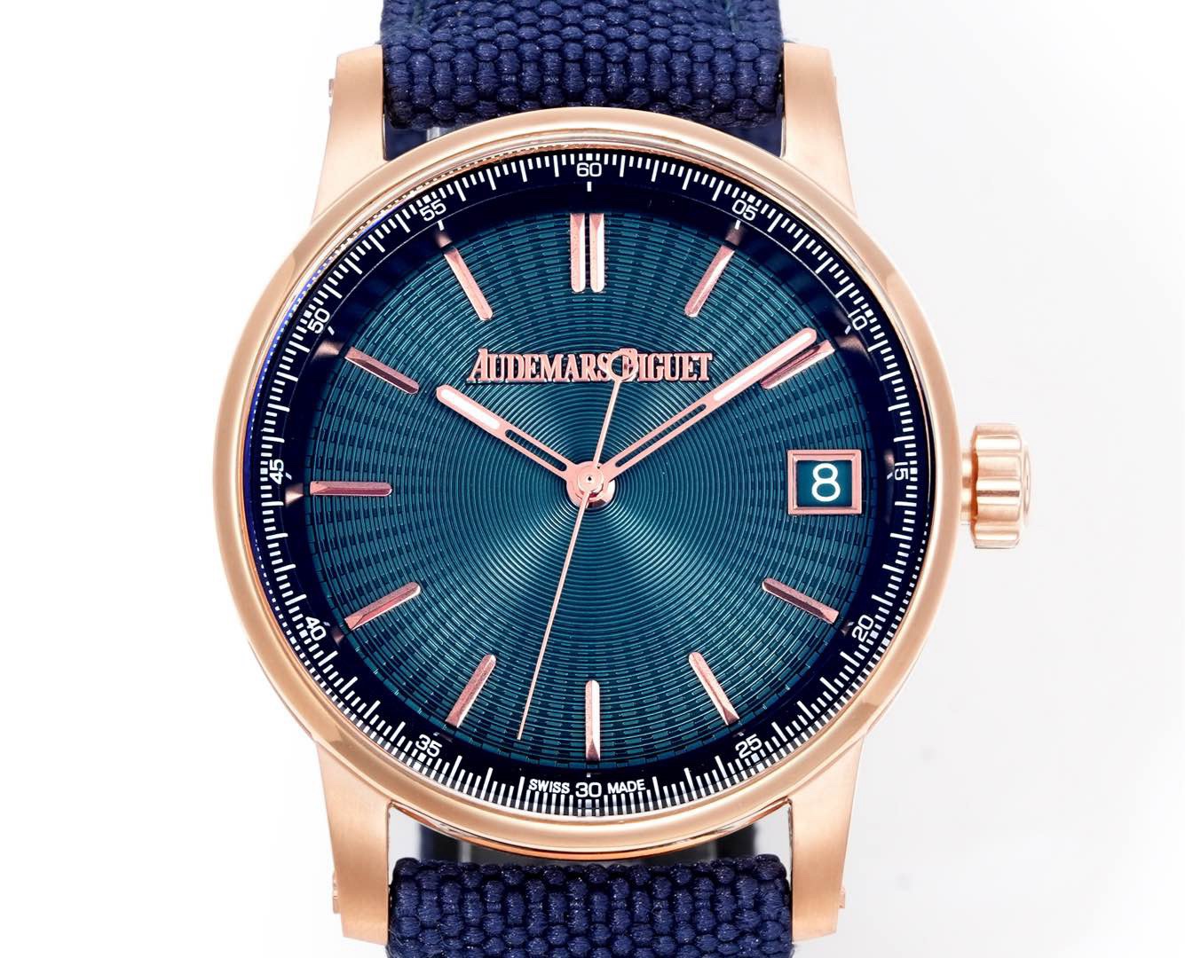 Audemars Piguet Royal Oak APK Factory CODE15210 CODE11.59 Blue Dial Automatic Watch