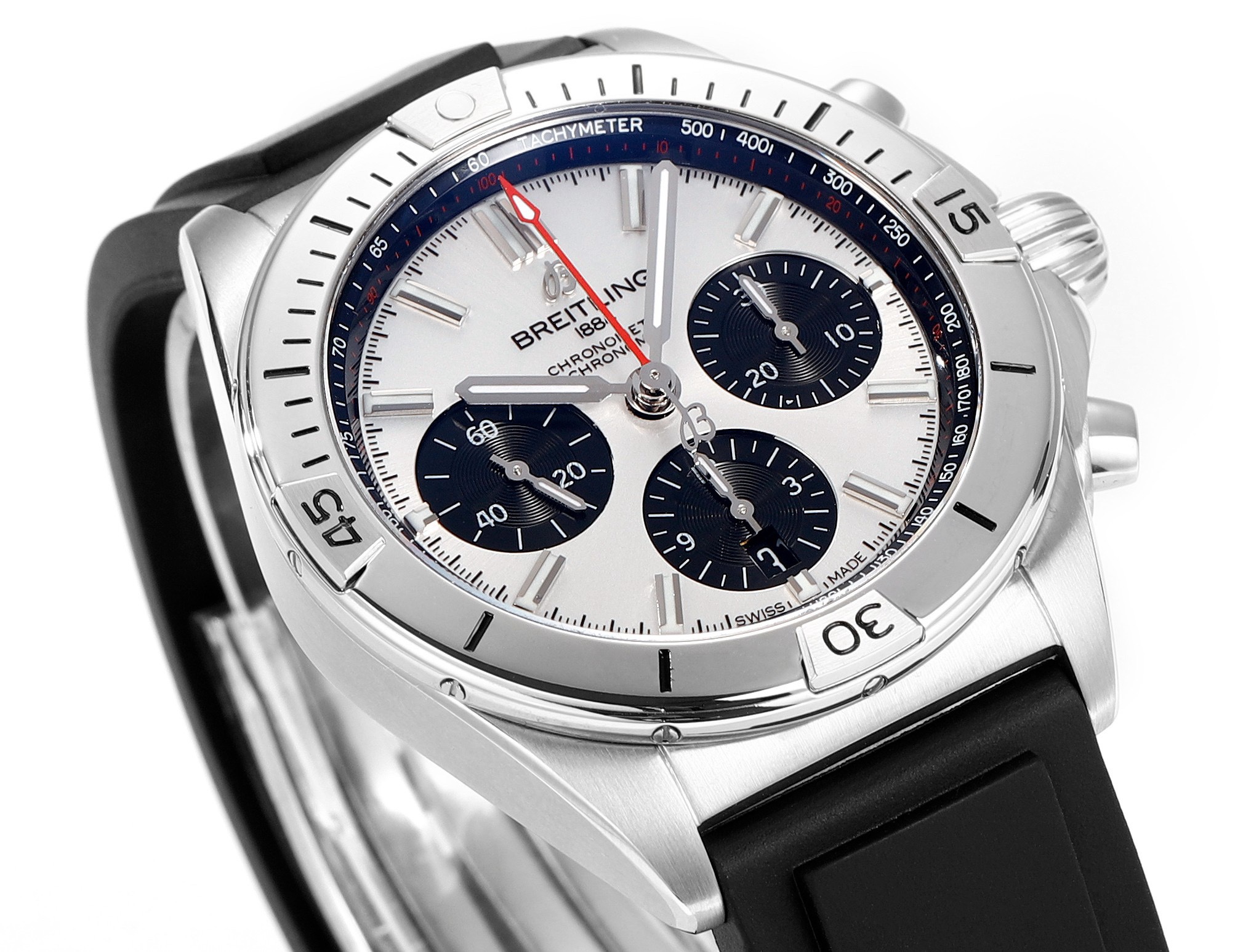 Breitling Chronomat Automatic Watch | BLS New Release 42mm Tricolor Arrows Pilot Watch