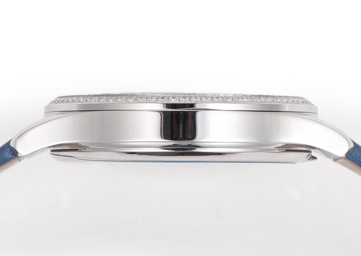 Patek Philippe Calatrava Ladies Watch 35mm | Slim Cal.240 Automatic Guilloché Dial Watch
